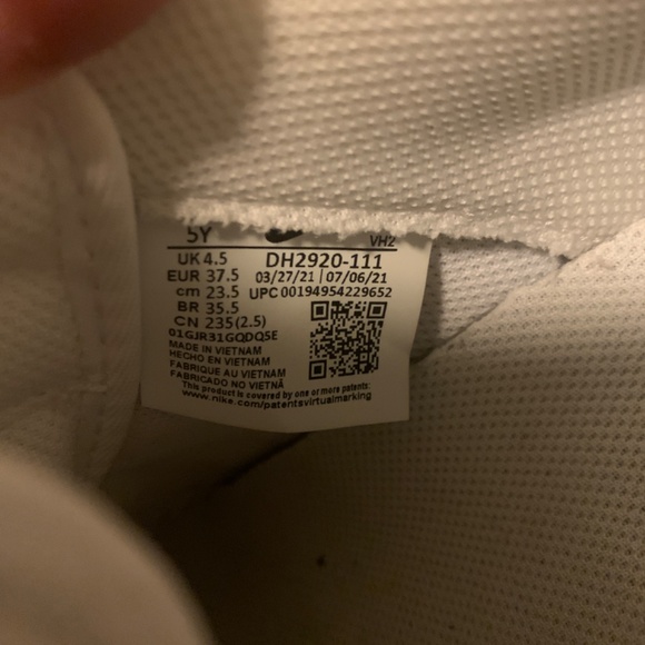 Nike Airforce 1 used twice - Picture 3 of 3